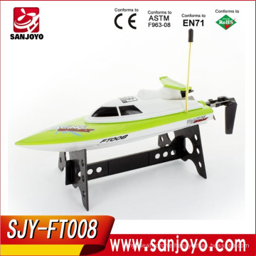 Small scale ABS material FT008 high speed 27mhz rc boat for sale SJY-FT008